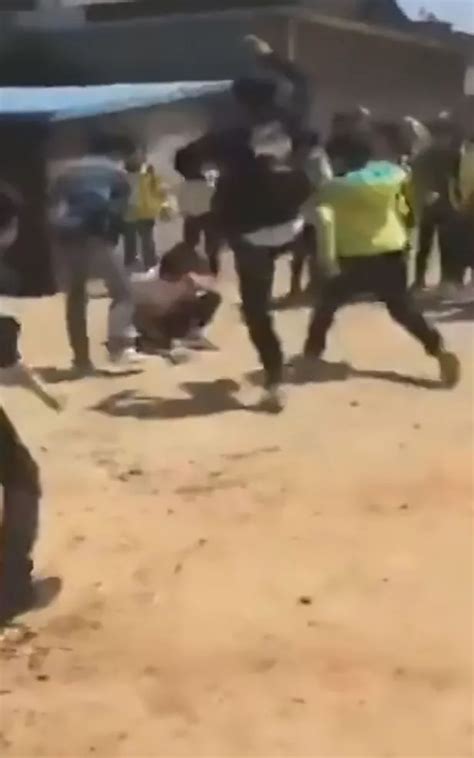 Vicious Bullies Repeatedly Slap Girl In The Face And Kick Boy To The Ground In Horrifying