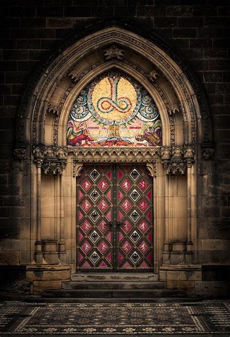 Castle Door Medieval Backdrops Vintage Middle Age Backgrounds S 3058