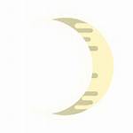 Moon Waxing Crescent Icon Transparent Svg Vector