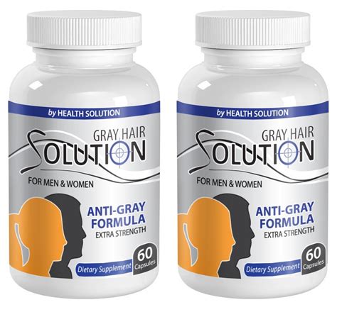 catalase 5000 gray hair solution for men and women anti gray hair formula 2 bottles 120