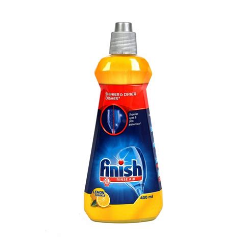 Rinse aid is not for the dishwasher. Finish Rinse Aid Lemon 400 ml - 34.95 kr