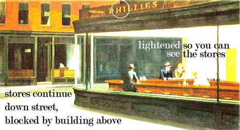 Nighthawks is a 1942 oil on canvas painting by edward hopper that portrays people in a downtown diner late at night as viewed through the diner's large glass window. Nighthawks by Edward Hopper - Most Probable Painting ...