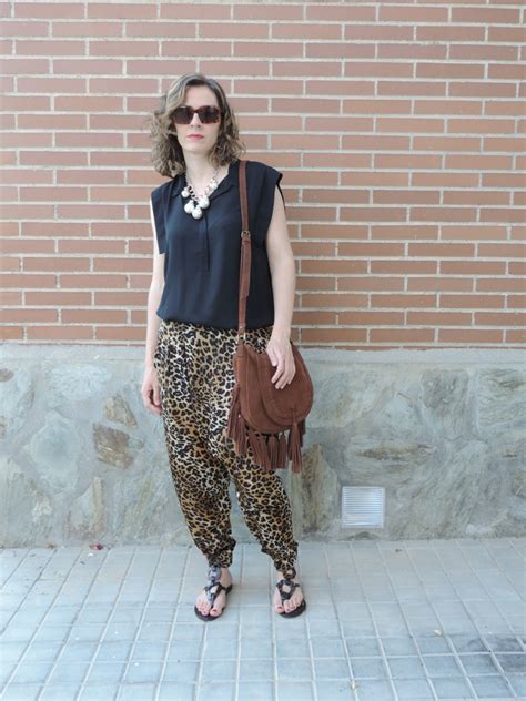 Crónicas desde un armario Chic Leopard baggy pants