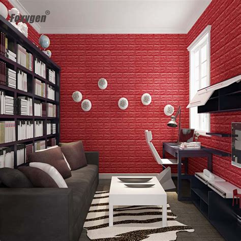 Buy 3d Anticollision Wall Brick Living