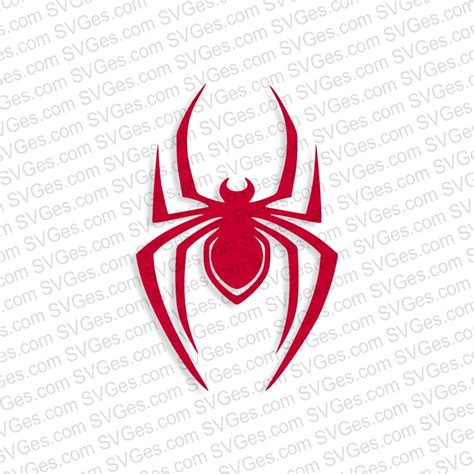 Spider Man Heart SVG