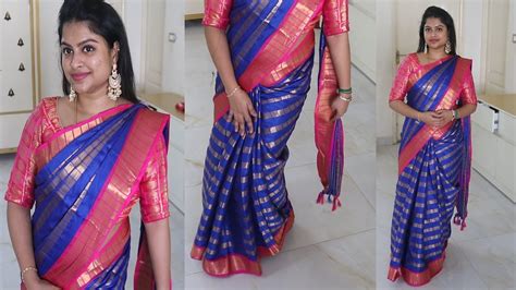 Perfect Saree Draping To Look Slim Best And Easy Methodstep By Step