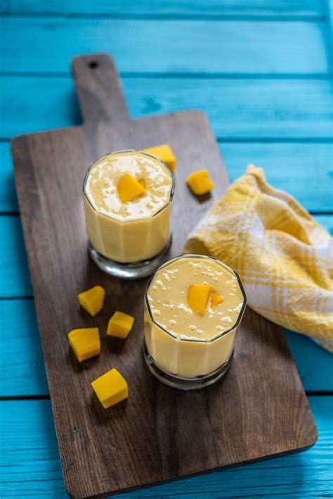Dairy Free Mango Lassi The Nut Free Vegan Indian Drinks Milk Syrup