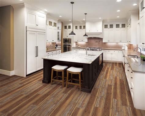 We have installed laminate wood flooring with no issues. COREtec Plus XL Enhanced Appalachian Pine Waterproof Vinyl ...