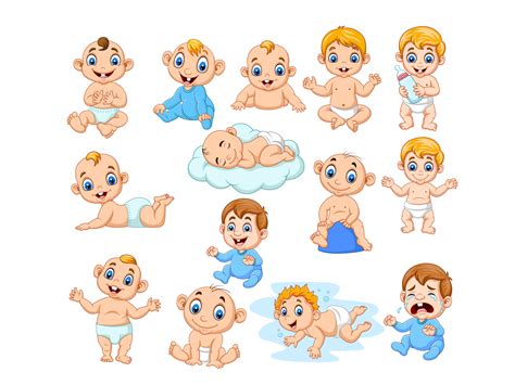 Cartoon Babies Collection By Tigatelu On Dribbble