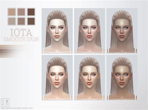 Sims 4 Ccs The Best Skin By Sm Sims