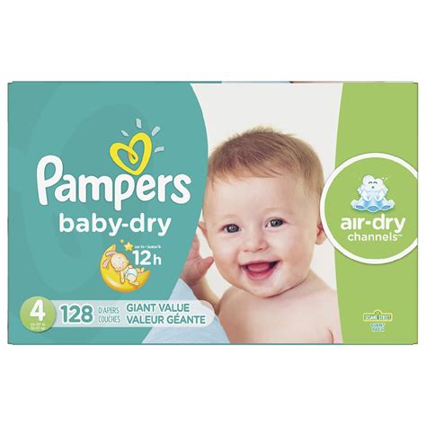 Pampers Baby Dry Diapers Size 4 Walgreens
