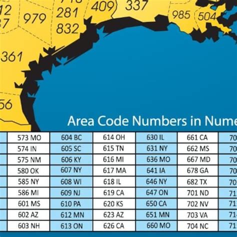 650 Area Code Map