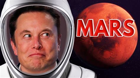 Elon Musks Insane Plan To Colonize Mars Youtube