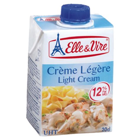 The heavy whipping cream that is sold in half pints, pints or quarts at the local grocery store is cream. Elle & Vire Advantage Cooking Cream 15% Fat — Sukanda Djaya