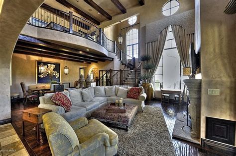 54 Living Rooms With Soaring 2 Story And Cathedral Ceilings Home