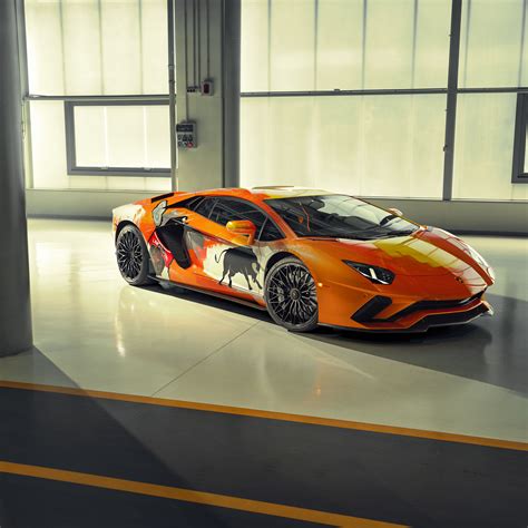 2048x2048 2019 Lamborghini Aventador S Front Ipad Air Hd 4k Wallpapers