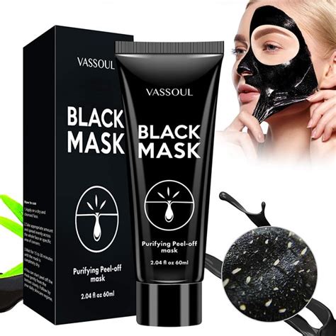 These are the best peel off face masks for blackheads, pimples, and oily skin. Vassoul Blackhead Remover Mask, Peel Off Blackhead Mask, Blackhead Remover - Deep Cleansing ...