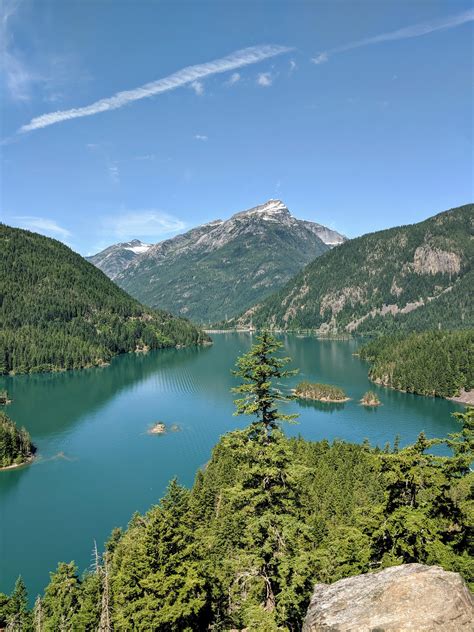 Diablo Lake North Cascades National Park Washington Usa Routdoors