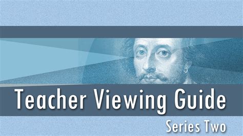 Shakespeare Uncovered Viewing Guide Series 2 Shakespeare Uncovered Pbs Learningmedia