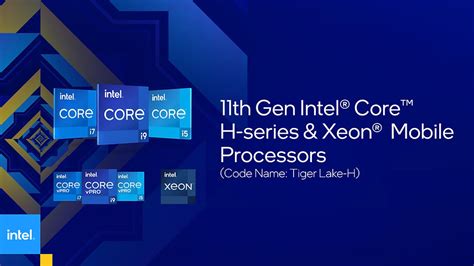 11th gen intel core h series mobile processors are finally coming to satisfy your gaming