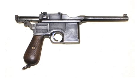Excellent Ww1 German C96 Broomhandle Mauser Mjl Militaria