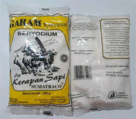 Garam Kerapan Sapi Produk Garam Berkualitas Pt Sumatraco Langgeng Abadi