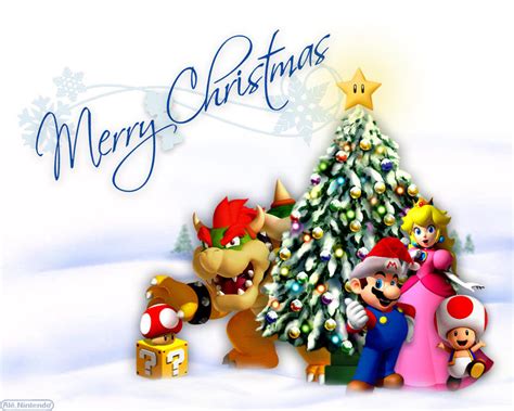 Mario Merry Christmas By Alenintendo On Deviantart