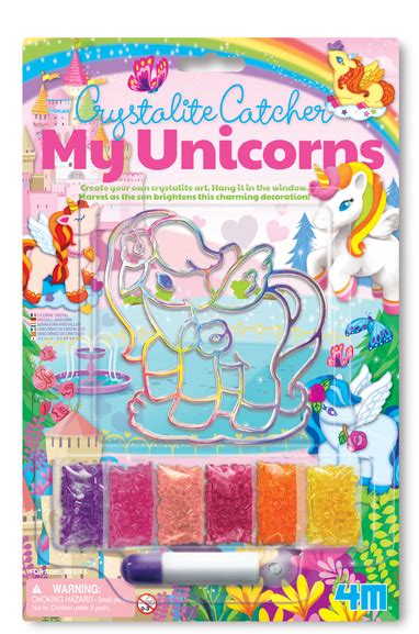 Unicorn Crystallite Catcher4asst 4m Playwell Canada Toy Distributor