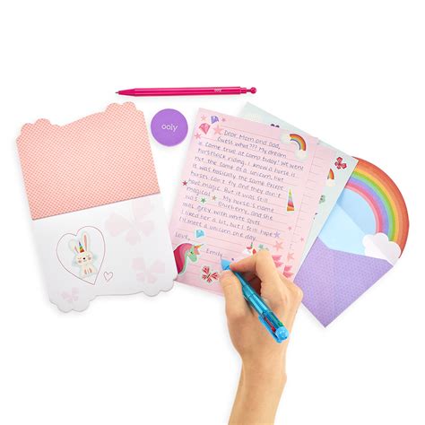 On-The-Go Stationery Kit - Unique Unicorns in 2021 | Stationery set, Travel stationery, Stationery