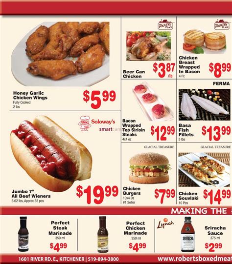 Roberts Fresh And Boxed Meats Flyer April 5 To 10
