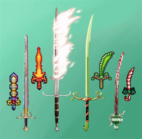 Some Realistic Terraria Swords Terraria