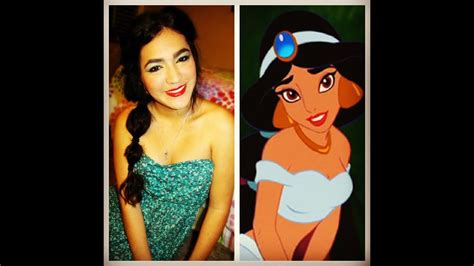 Disneys Princess Jasmine Aladdin Makeup Tutorial Youtube