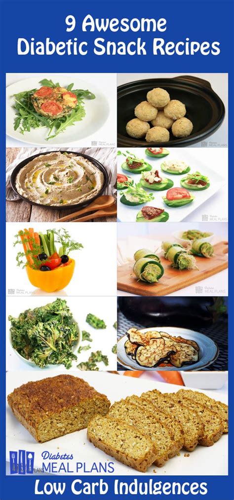 Your dietitian can give you lots more suggestions and help you find recipes for tasty meals: Best 25+ Diabetic snacks ideas on Pinterest | Carb free ...