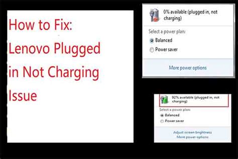 If so, learn about its integrity. Lenovo Plugged in Not Charging? Try These Solutions to Fix It