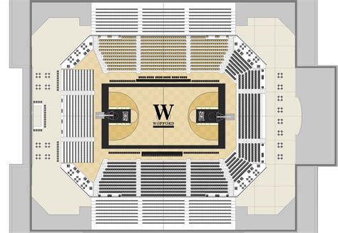 Wofford College Richardson Indoor Stadium BallParchitecture