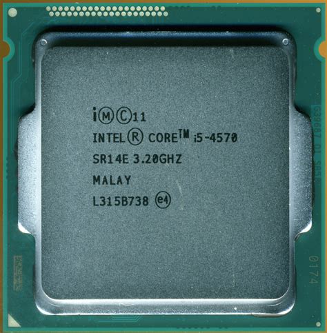 Intel Core I5 4570 Intel Core I5 4570 Im Detail Artikel