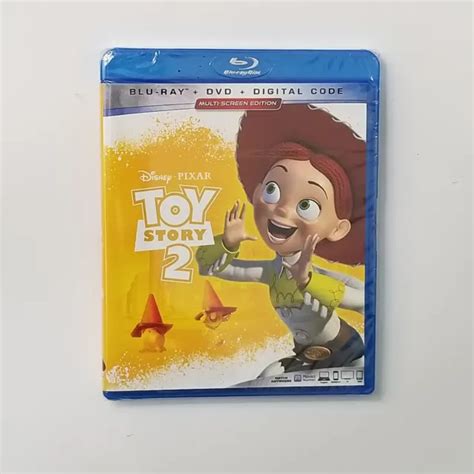 Disney Pixar Toy Story 2 Blu Raydvddigital Code Sealed 1299