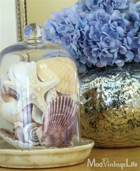 Glass Cloche Decor Ideas For Seashells Pletely 2016 03 Glass Cloche