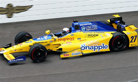 Takuma sato won the race under caution after a scary spencer pigot crash with five laps to go. Andretti cars set pace on opening day of Indy 500 practice