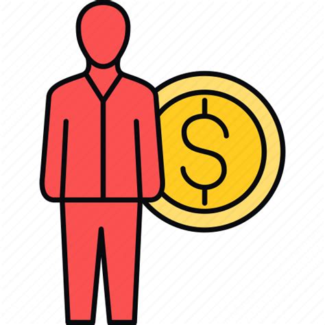 Earn, earning, earnings, employee, money, salary icon