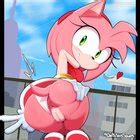Amy Bent Over The Table Diives Sonic R Amyroser