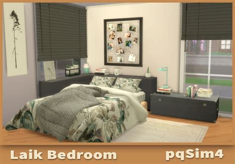 Laik Bedroom By Pqsim4 Created For The Sims 4 Emily Cc Finds