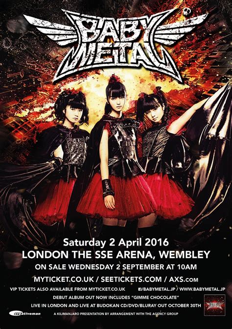 Babymetal London 2016 02042016 London Ovo Arena Wembley