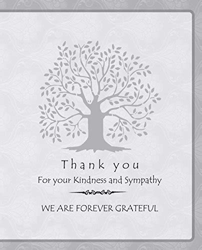 Appreciation Generosity Funeral Thank You Notes For Money