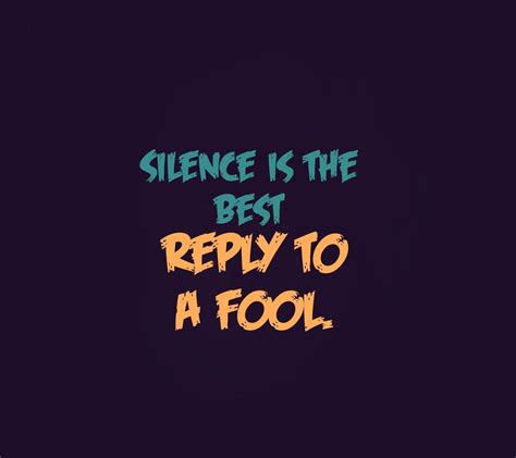 Silence Quotes Wallpapers Wallpaper Cave