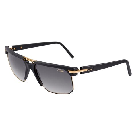 Cazal Vintage 9072 Legendary Black Matt Gold Sunglasses Cazal Eyewear Avvenice