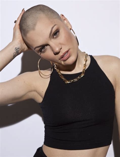 Jessie J Poses For First Photoshoot With Newly Shaved Head Capital