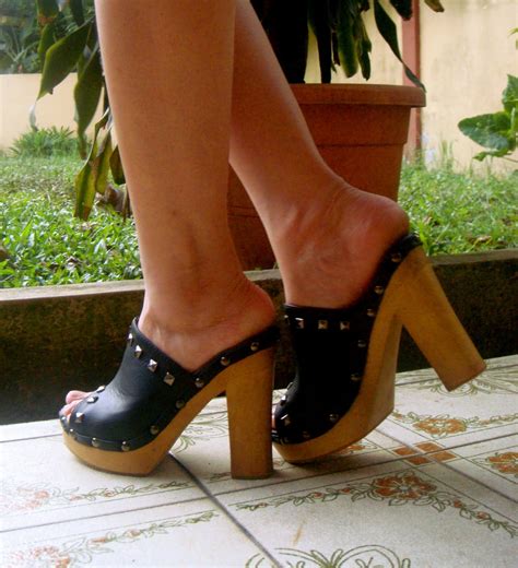 pin by alana74 on mules high heel sandals platform wooden clogs clog heels