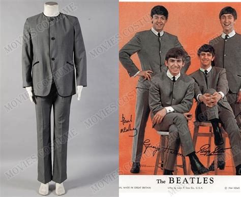 In Early The 1970s Youth Suit Uniform Costume For The Beatles Cosplay