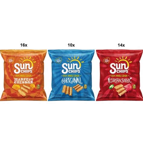 Sunchips Multigrain Chips Variety Pack 40 Count Pack 1 Box Pick ‘n Save